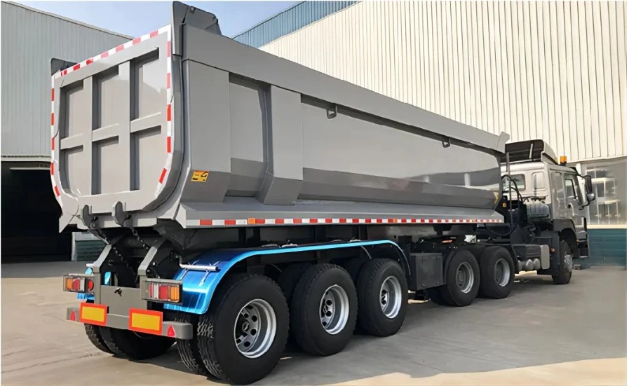 Dump Semi Trailer 2 Dump Semi Trailer 2